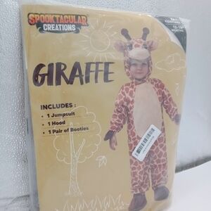 NIP Spooktacular Creations Giraffe Baby Costume 12-18 Months
